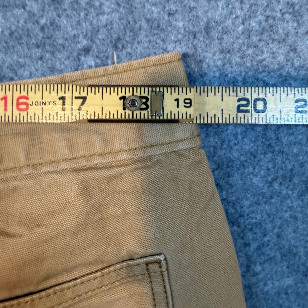 Carhartt Rugged Flex Relaxed Fit Double Front Utility Work Pants BN2802-M Brown - Picture 10 of 10